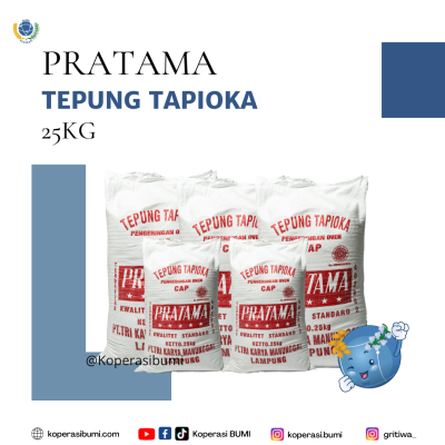 Tepung Tapioka / Aci Pratama 25 Kg