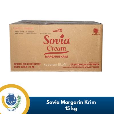 Margarin Sovia Krim 15 Kg
